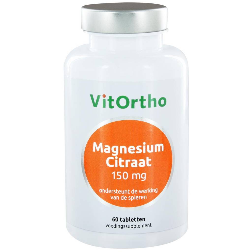 Magnesium Citraat 150 mg 60 tabs