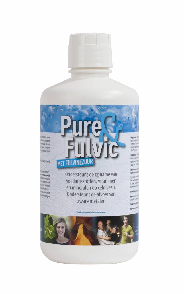 Pure&Fulvic 1L zuiver en ongebonden fulvinezuur