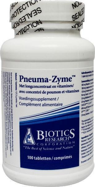 Biotics Pneuma Zyme Long biotics kopen in de aanbieding