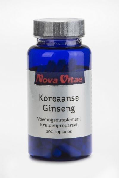 Nova Vitae Ginseng Koreaans 500 Mg nova vitae kopen in de aanbieding
