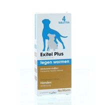 No worm hond medium 4 tabletten