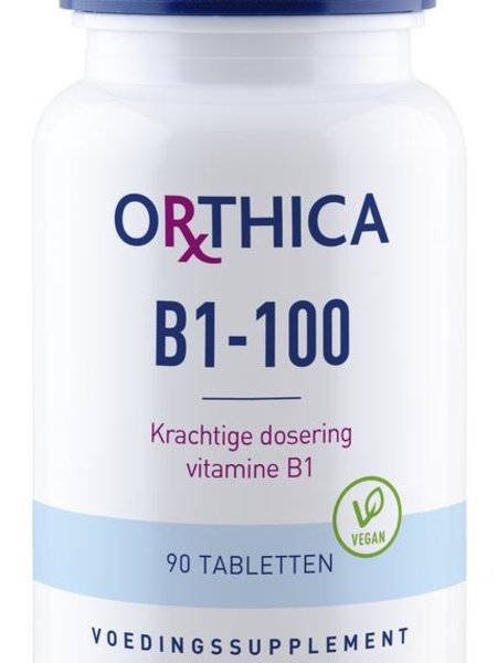 Vier Whitney Geroosterd Orthica Vitamine B1 100 kopen? ➔ Nu bij Nowvitamins.nl