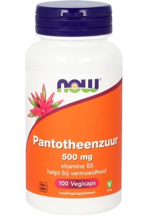 Pantotheenzuur 500 mg (vitamine B5)
