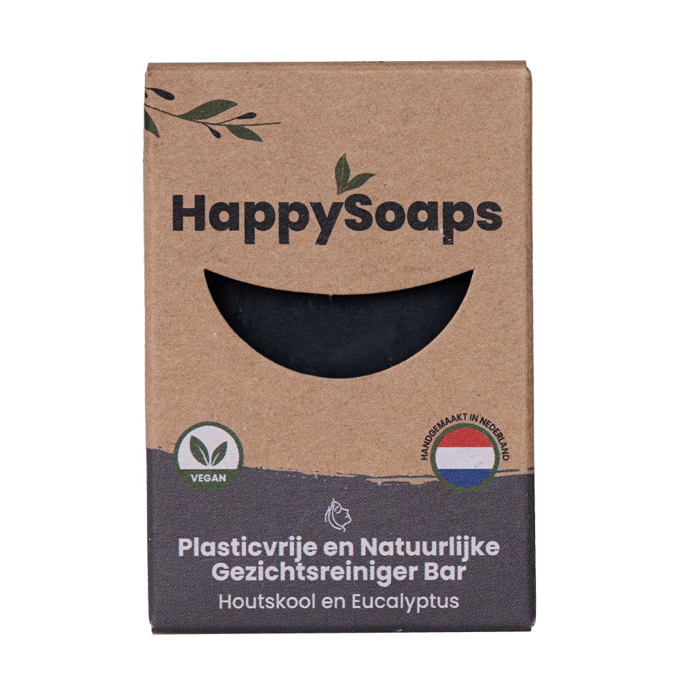 Gezichtsreiniger Bar - Houtskool en Eucalyptus