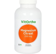 Magnesium citraat 200 mg