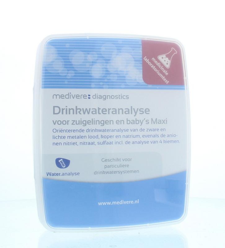 Drinkwateranalyse test baby maxi