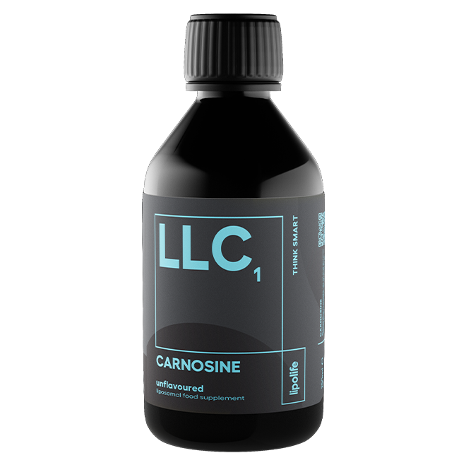 LLC1 Liposomaal Carnosine bereid met zonnebloem lecithine