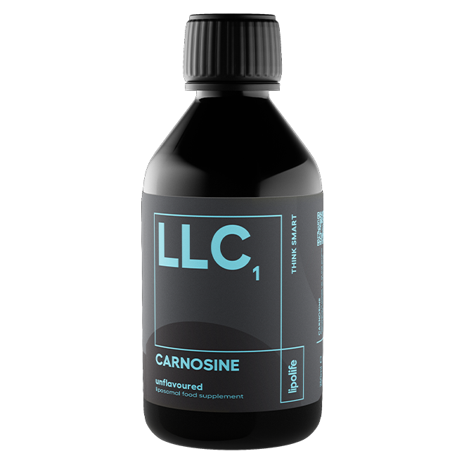 LLC1 Liposomaal Carnosine bereid met zonnebloem lecithine