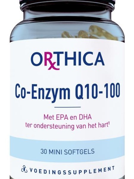 gelei vaas Zorgvuldig lezen Orthica Co-enzym Q10-100