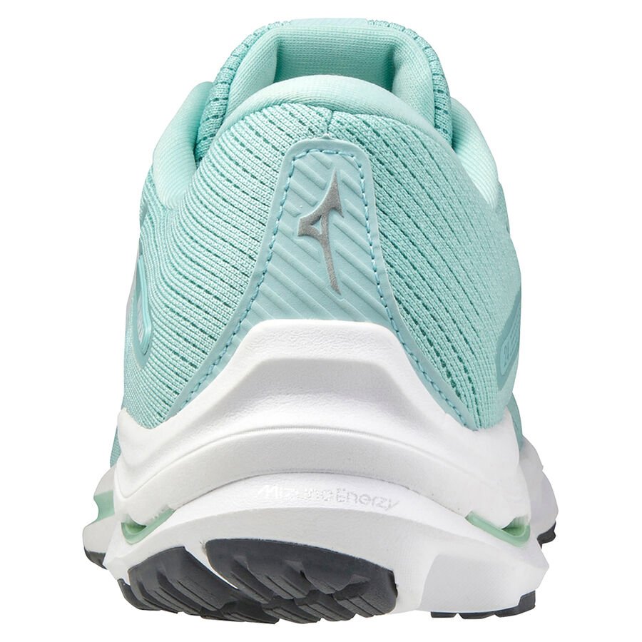 Mizuno Wave Rider 24 blauw hardloopschoenen dames (J1GD200301) -  Hardloopschoenenonline.nl