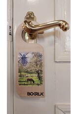 deurhanger hout  met foto Bokrijk - ezel