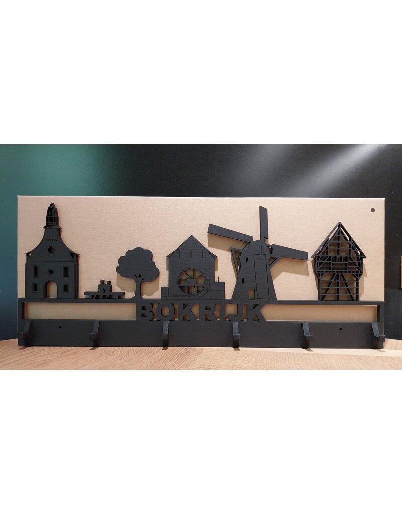 Sleutelrek Skyline Bokrijk Zwart