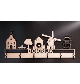 Sleutelrek Skyline Bokrijk Houtkleurig