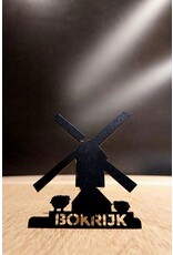 Magneet Bokrijk Metaal Molen zwart