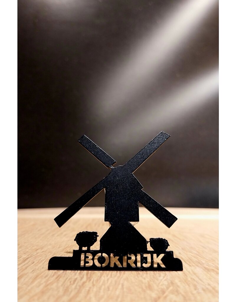 Magneet Bokrijk Metaal Molen zwart