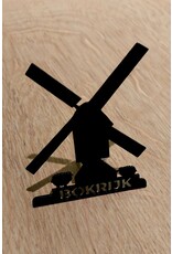 Magneet Bokrijk Metaal Molen zwart