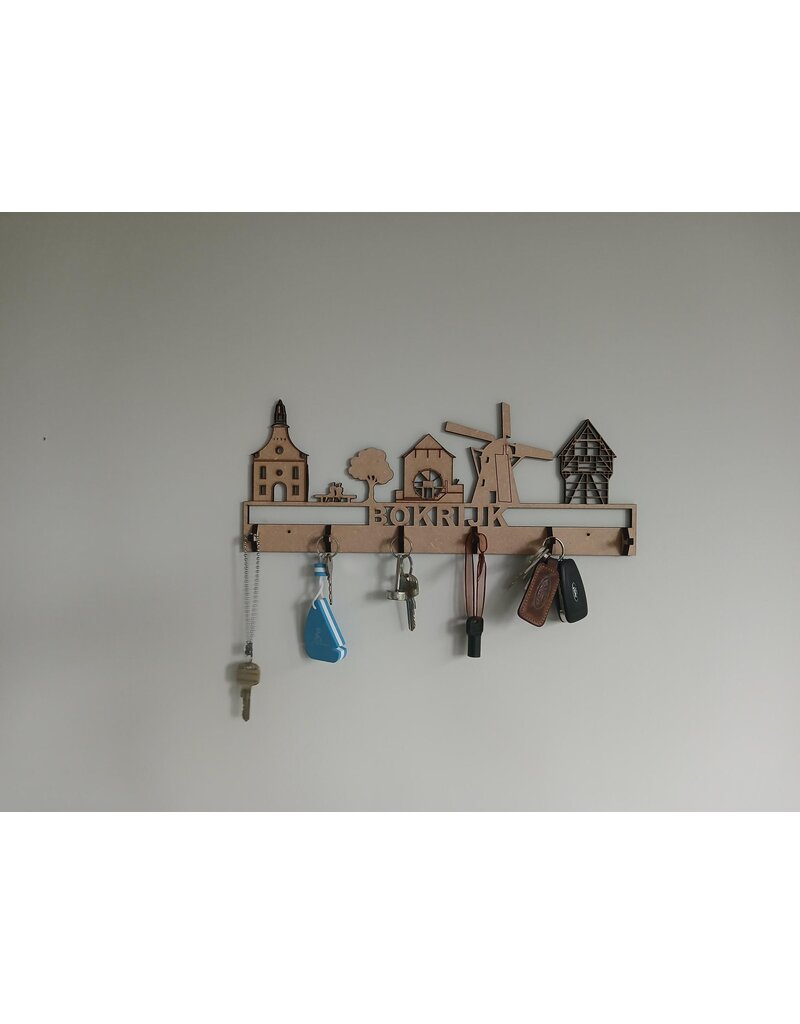 Sleutelrek Skyline Bokrijk Houtkleurig
