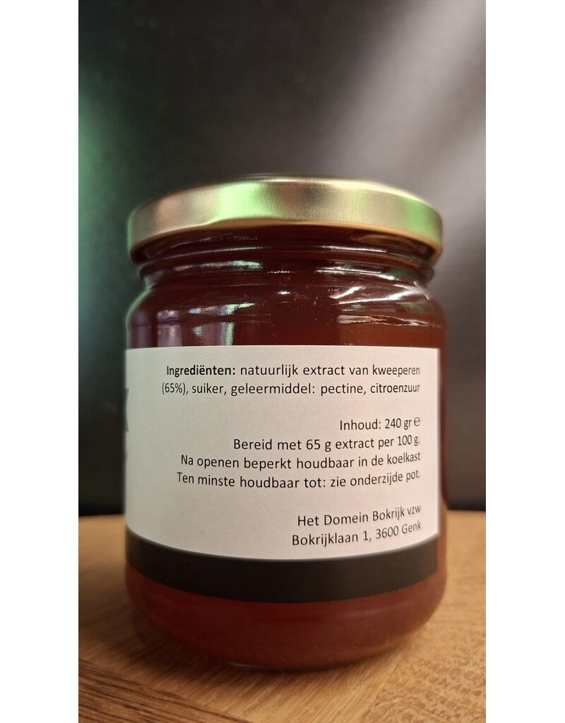 Bokrijk Kweeperen gelei