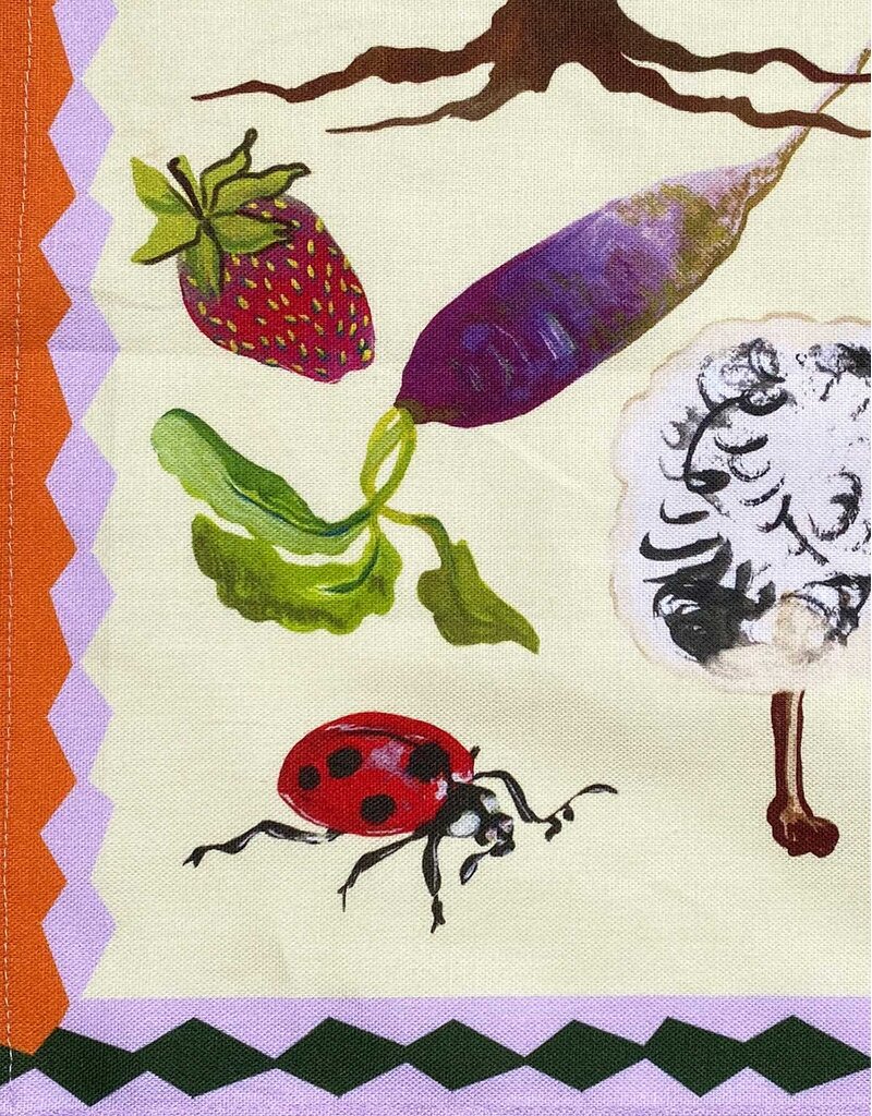 Keuken handdoek Design Bokrijk Grondplannetje Madou