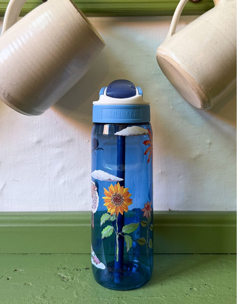 Kambukka  waterfles blauw