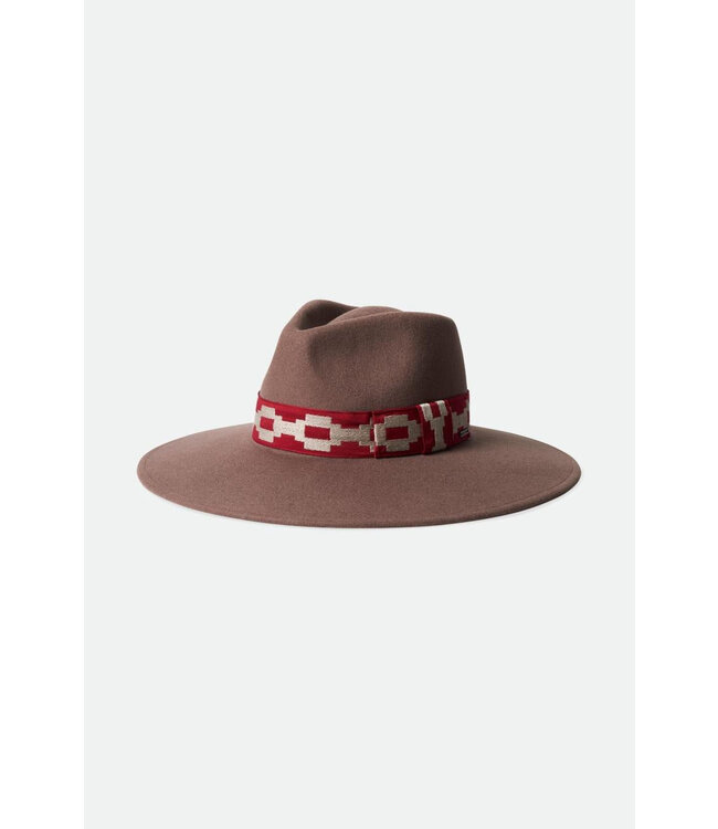 Brixton Brixton Joanna Felt Hat Twig / Scarled Red