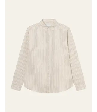 Les Deux Les Deux Kristian Linen  Shirt  Light Dessert Sand/ Light Ivory