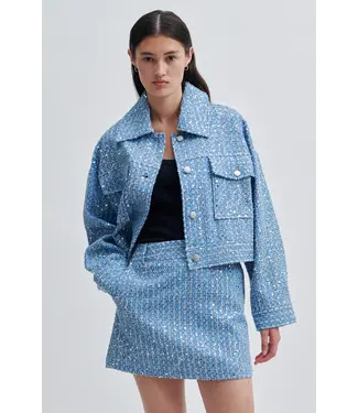 Second Female Second Female Lemara Jacket Denim Blue