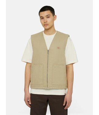 Dickies Dickies Duck Canvas Vest Desert Sand