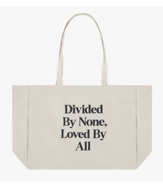 comfort club Comfort Club Logo Quote Totebag Vintage White / Black