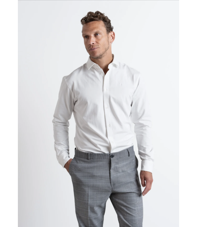 Clean Cut Copenhagen Clean Formal Stretch Shirt L/S White