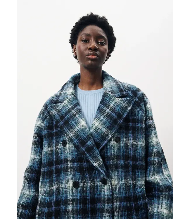 Frnch FRNCH Delphina Manteau Longues Blue Petrol