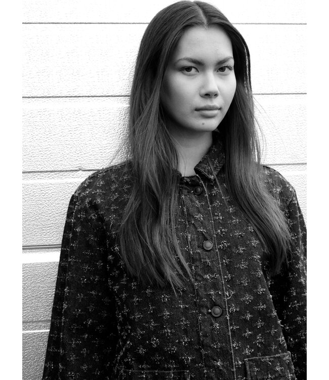 IVY Copenhagen Ivy-Cory Jacket Black Punch Denim