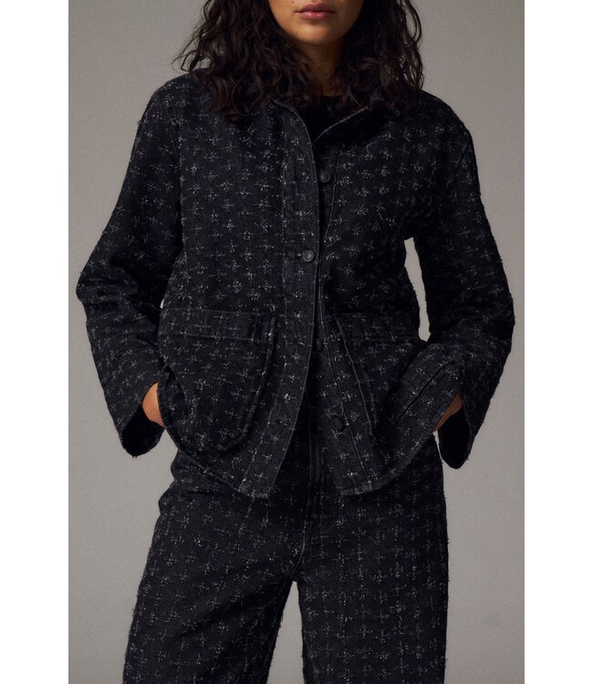 IVY Copenhagen Ivy-Cory Jacket Black Punch Denim