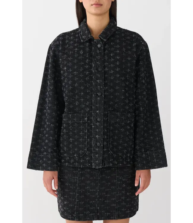 IVY Copenhagen Ivy-Cory Jacket Black Punch Denim
