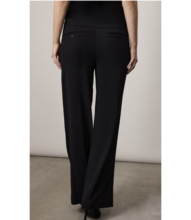 Corel Nola Pant Uni Crepe Black
