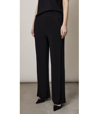 Corel Amsterdam Corel Nola Pant Uni Crepe Black