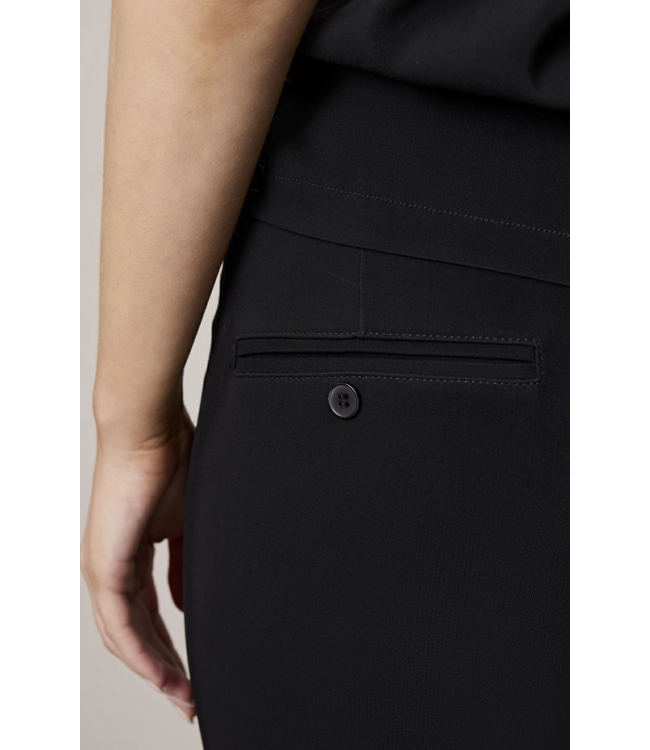 Corel Nola Pant Uni Crepe Black