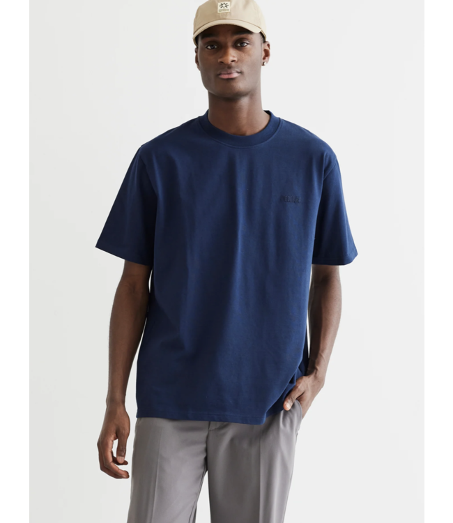 woodbird Woodbird Baine Base Tee Navy