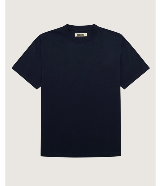 woodbird Woodbird Baine Base Tee Navy