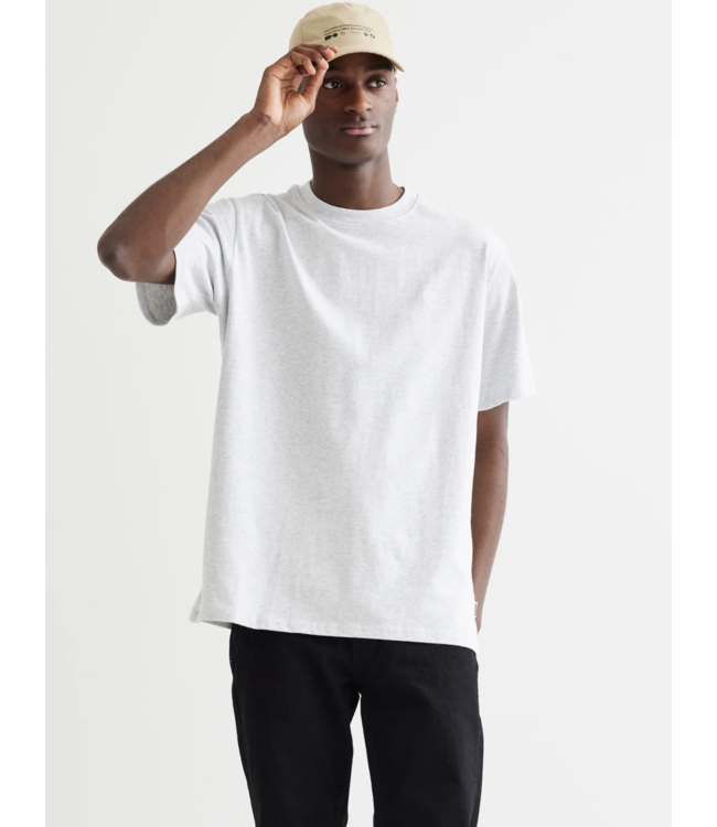 woodbird Woodbird Baine Base Tee Snow Melange