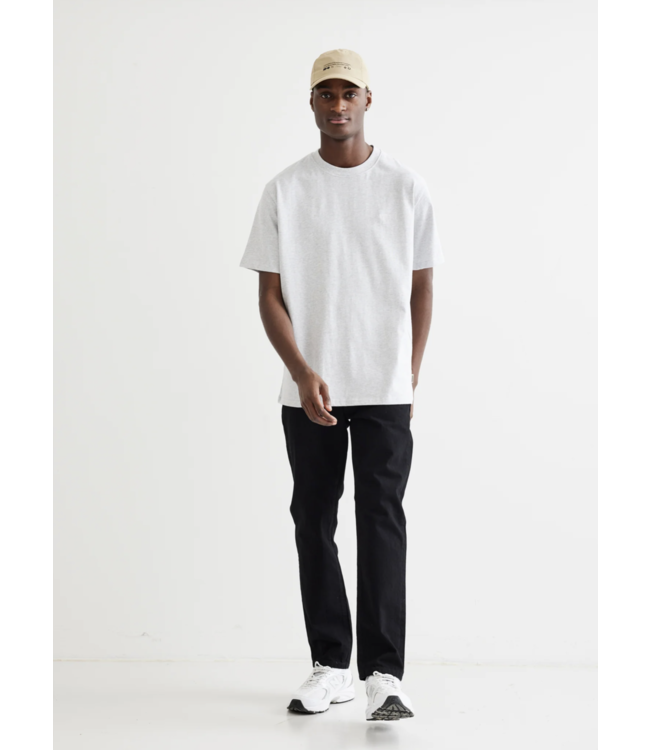 woodbird Woodbird Baine Base Tee Snow Melange