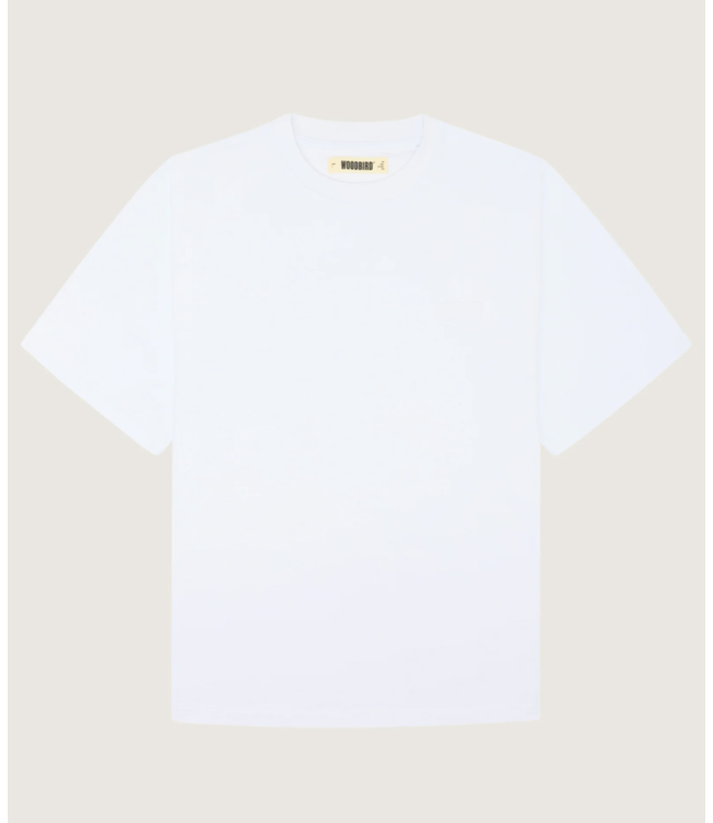 woodbird Woodbird Baine Base Tee White