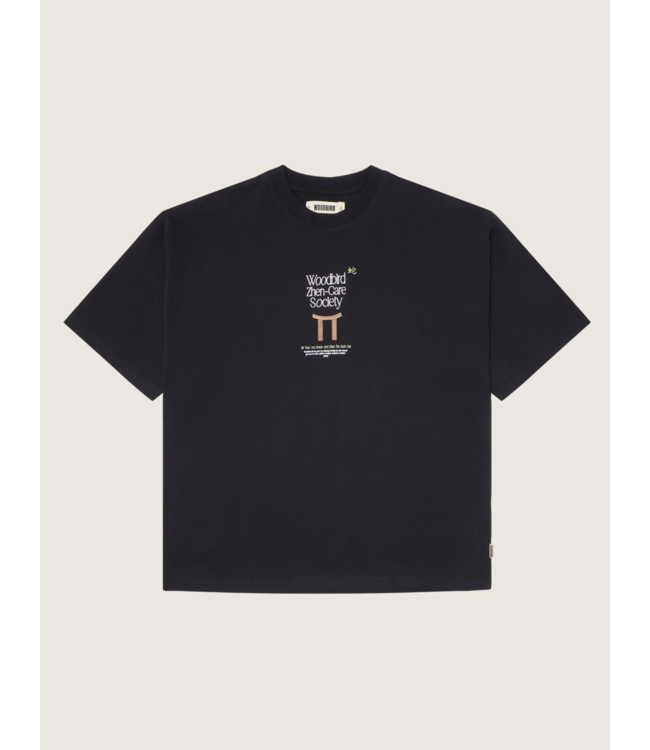 woodbird Woodbird Beam Zhen Tee Black
