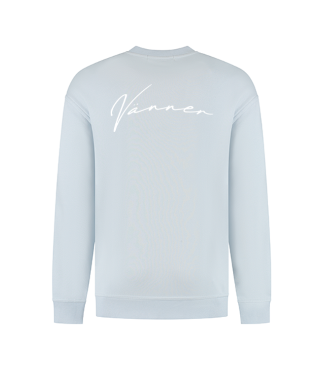 vänner Vanner Handsigne Sweater Ice Melt