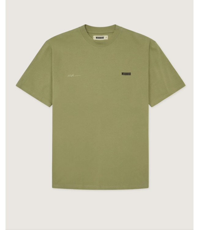 woodbird Woodbird Baine 8410 Tee Sage Green