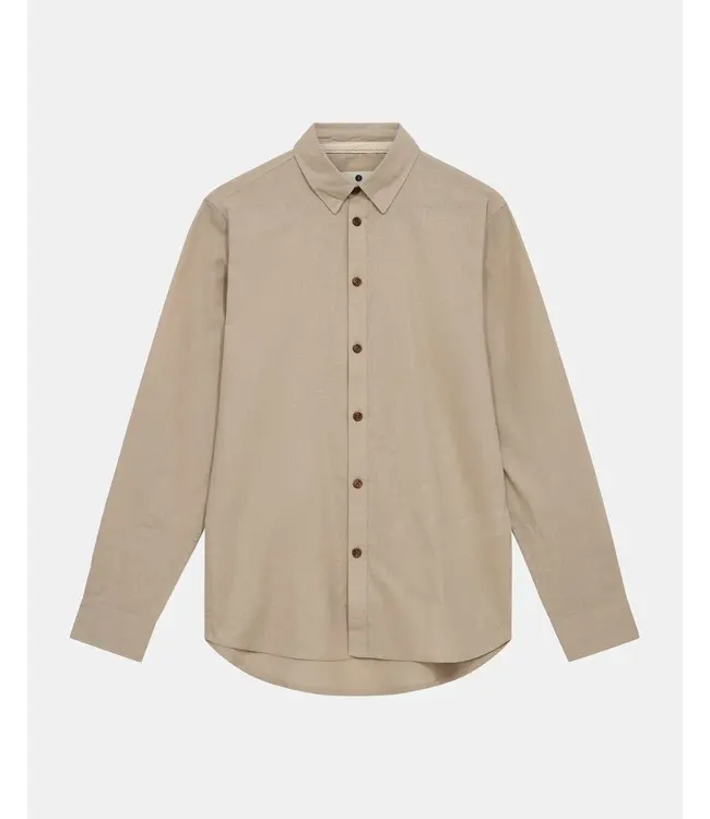 Anerkjendt Anerkjendt Akleif L/S Cot/Linen Shirt Feather Grey