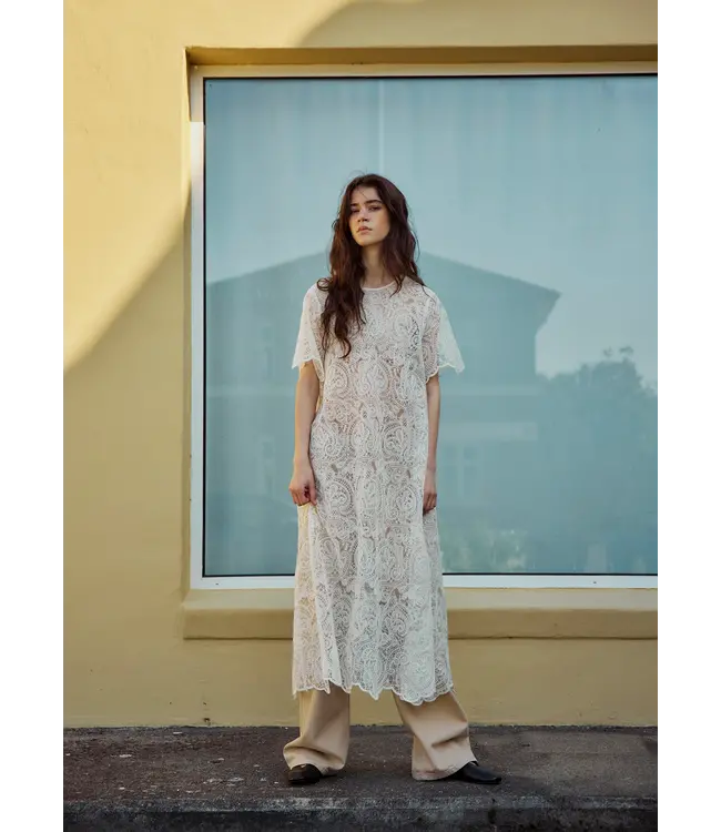 Norr Norr Roma Dress Ivory