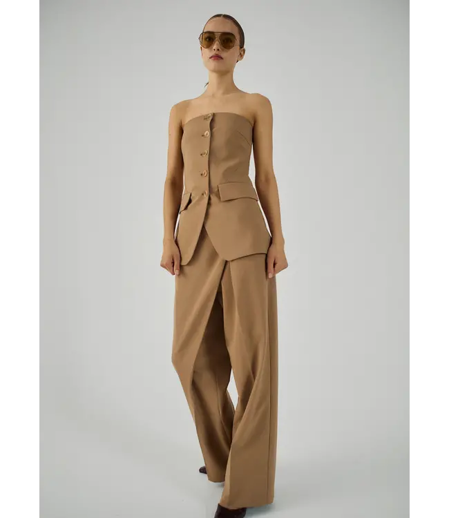 Norr Norr Elina Tube Top Warm Beige