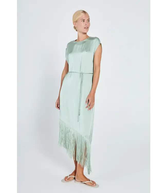 Norr Norr Gili SL Dress Light Olive