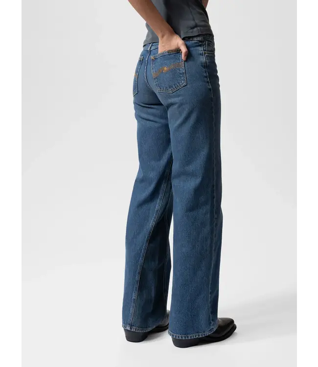 Nudie Jeans Nudie Jeans Wide Heidi Blue Days Gusset